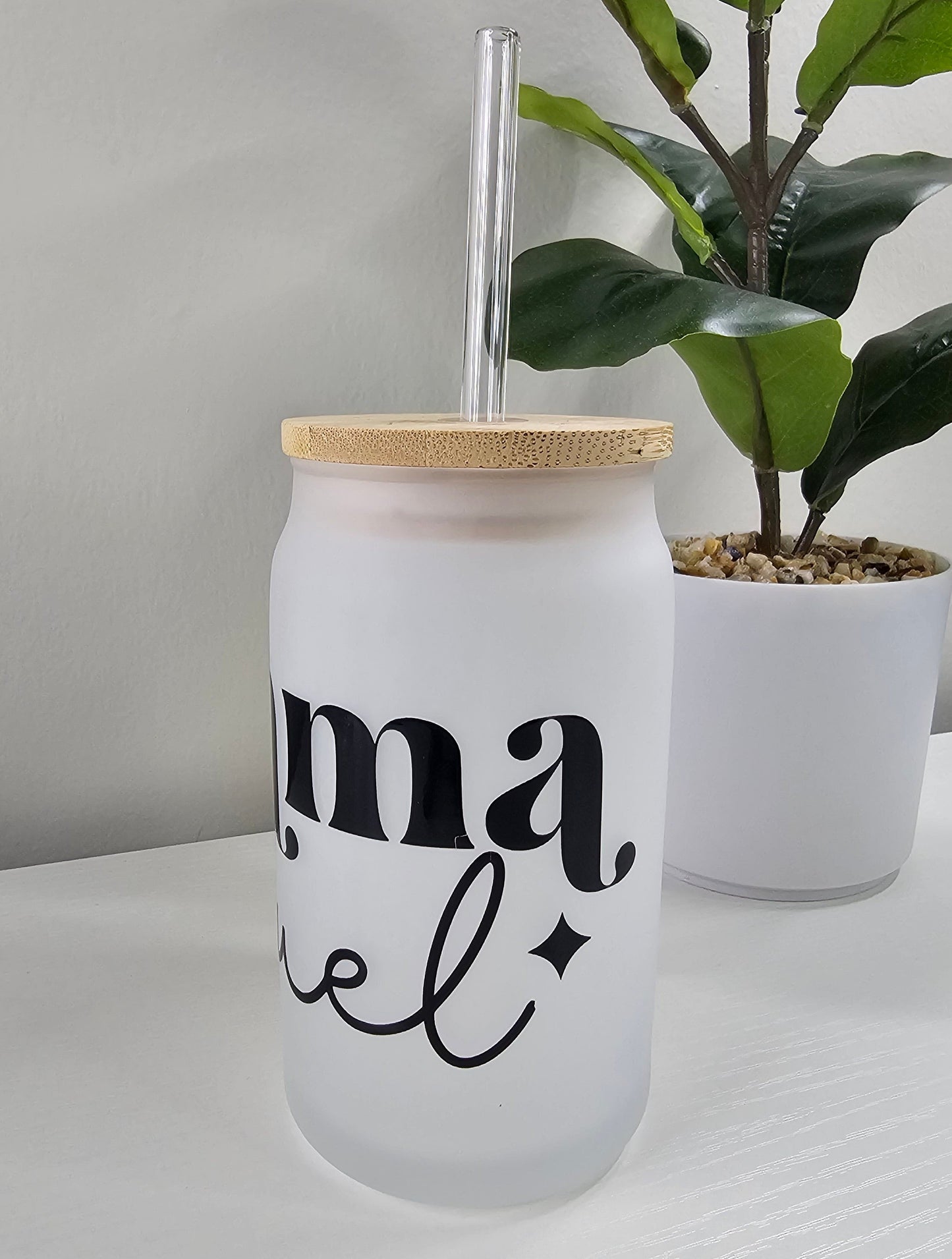 Mama Fuel Glass Libby Tumbler