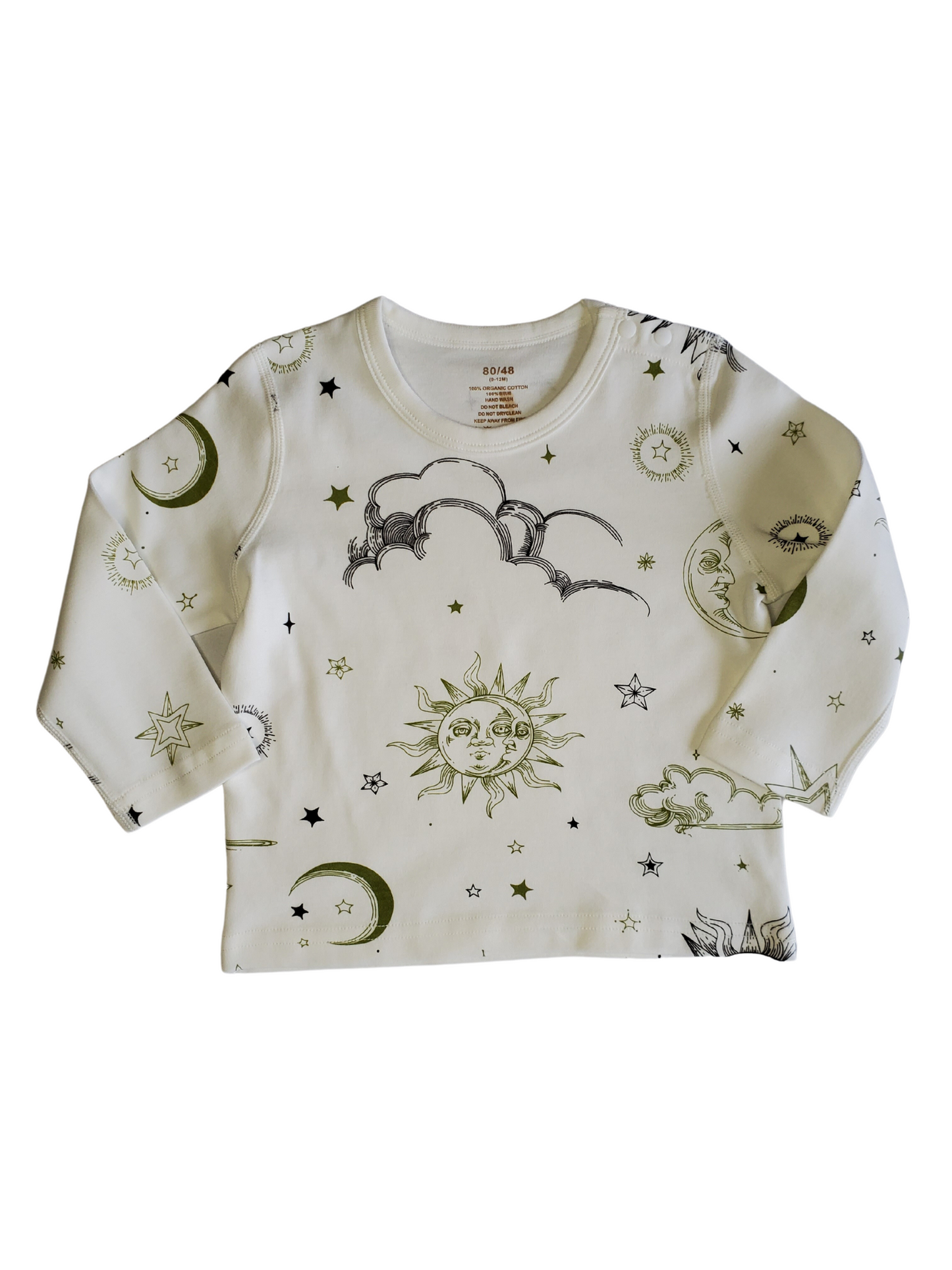 Organic Celestial Baby Pajama Set