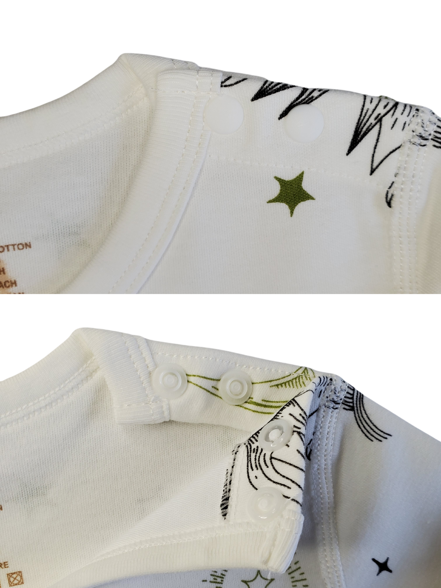 Organic Celestial Baby Pajama Set