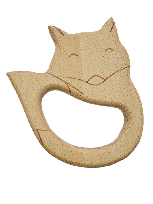 Fox Wood Teether