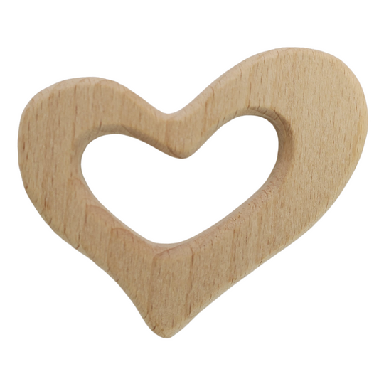 Heart Wood Teether