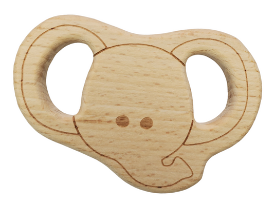 Elephant Wood Teether