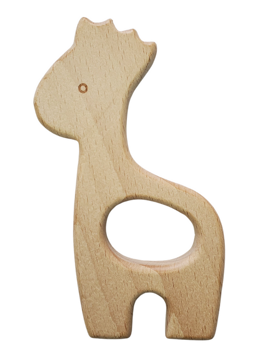 Giraffe Wood Teether