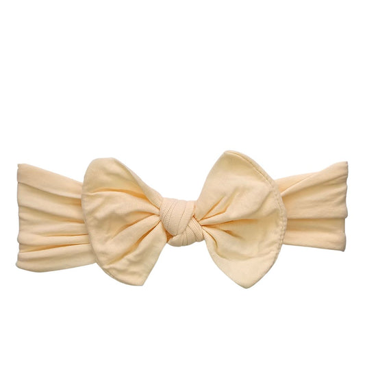 Light pink bow headband