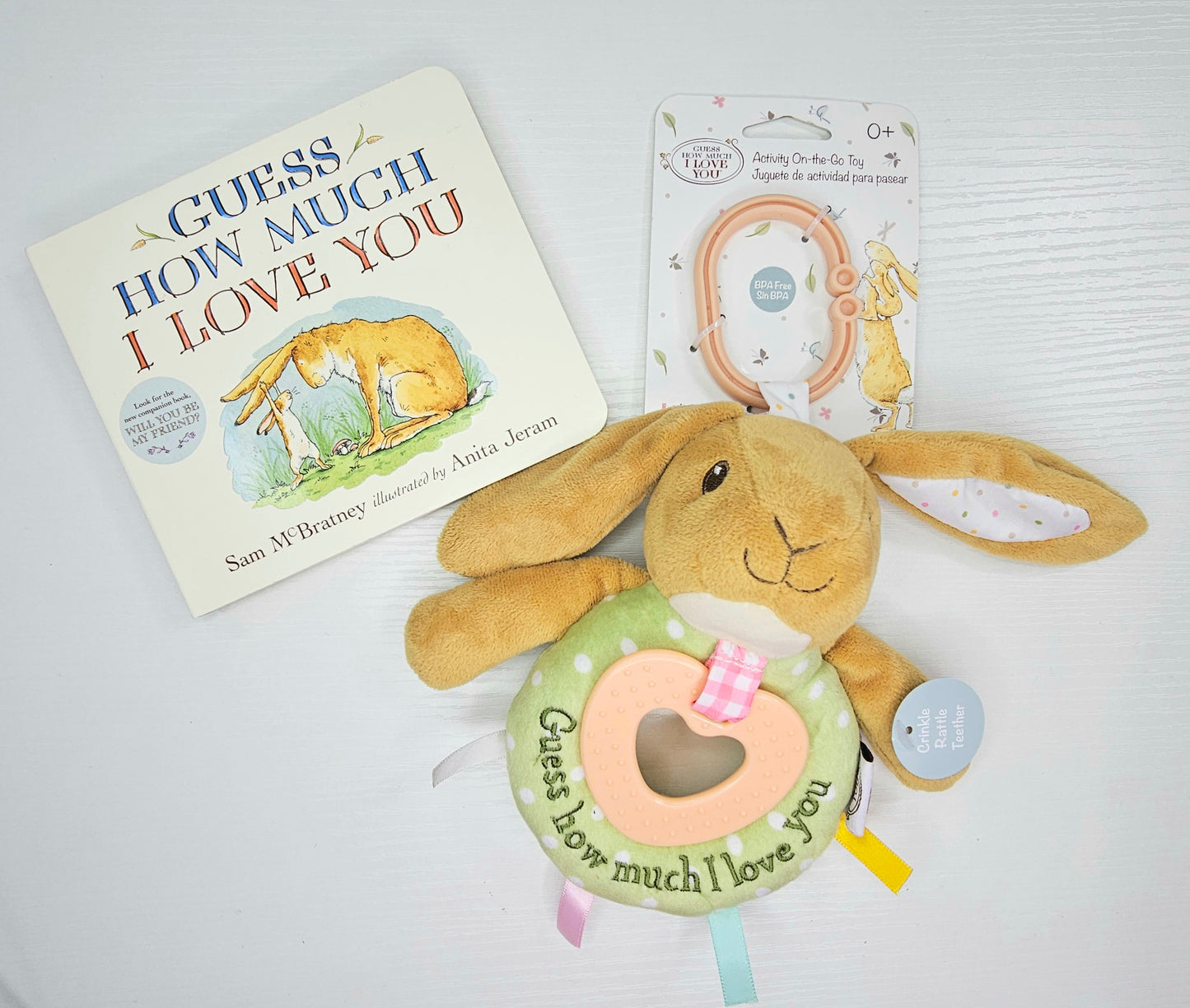 "Guess How Much I Love You" Rattle Gift Set