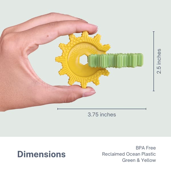 Interlocking Gears STEM Teether